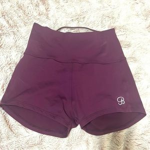 Bombshell Sportswear cross back shorts